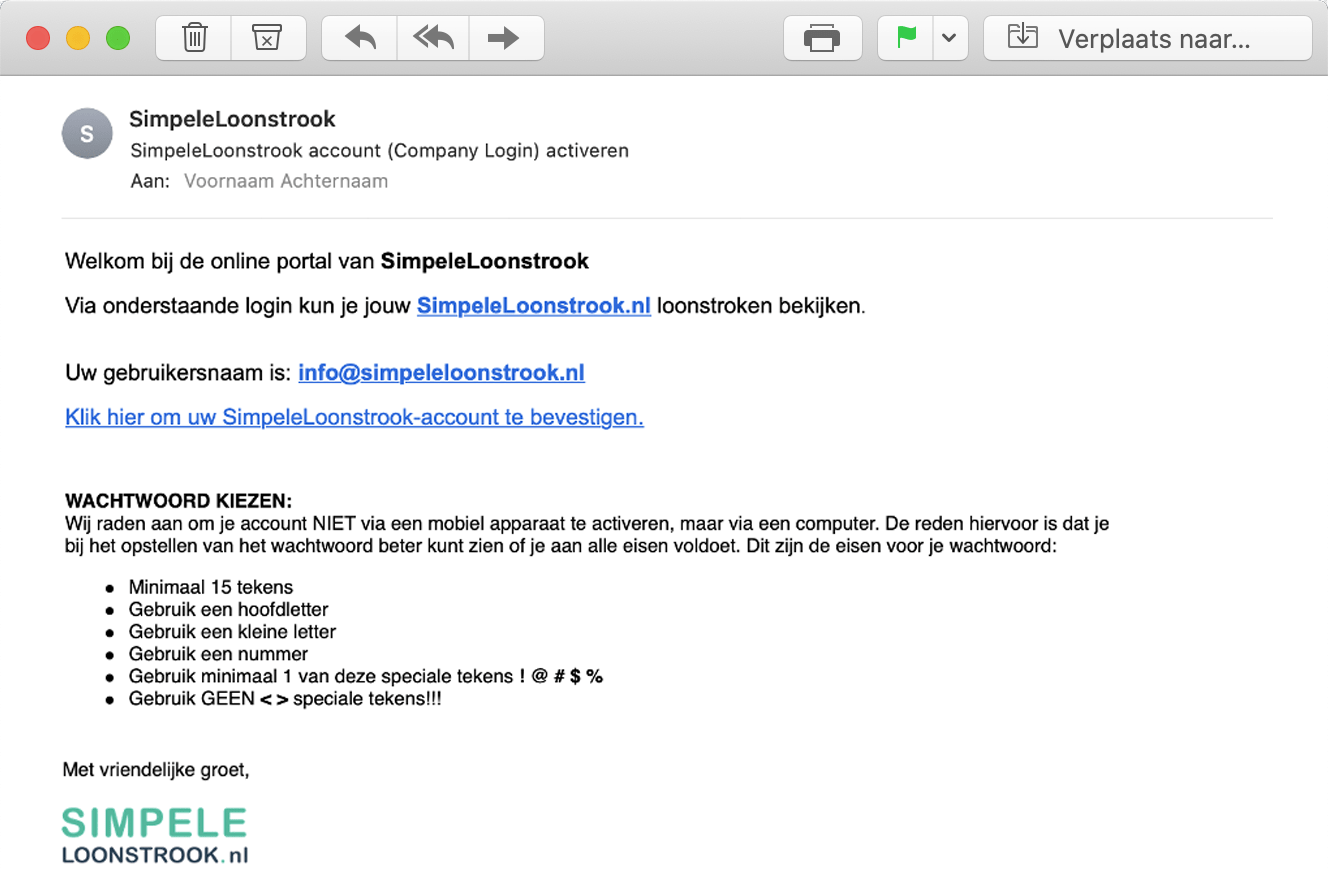 email_activatie Email activatie